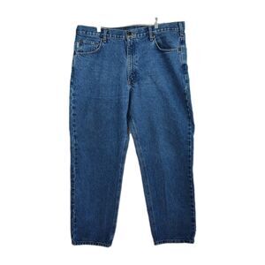 🔥🔥🔥VGC - Carhartt men's jeans, 38 x 30, straight leg, medium wash denim🔥🔥🔥